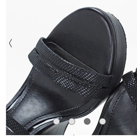 White House Black Market Wedge Sandals - Picture 4 of 5